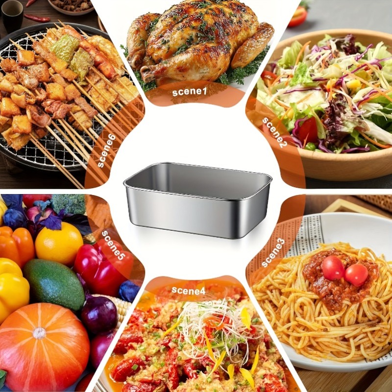 5-teiliges Edelstahl-Lebensmit – Camping Cooking Organizer Bewertung und Preis